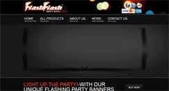 Desktop Screenshot of flashflashbanners.com